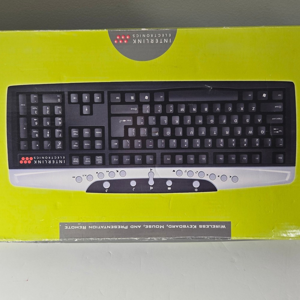 VersaPoint Communicator Wireless Keyboard Mouse and Presentation Remote Set