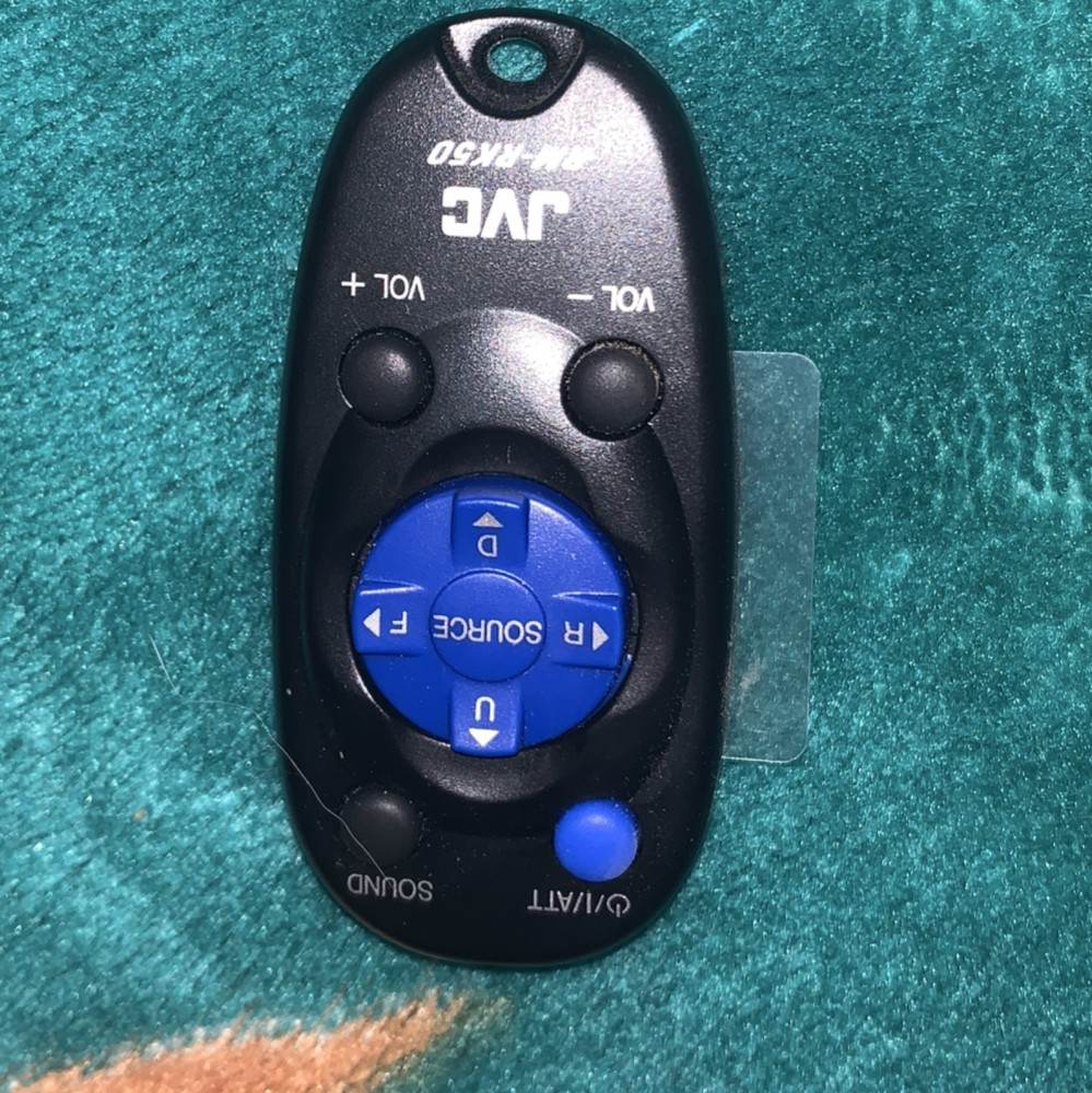 JVC Detached Mount RM-RK50 Car Audio Remote Controller