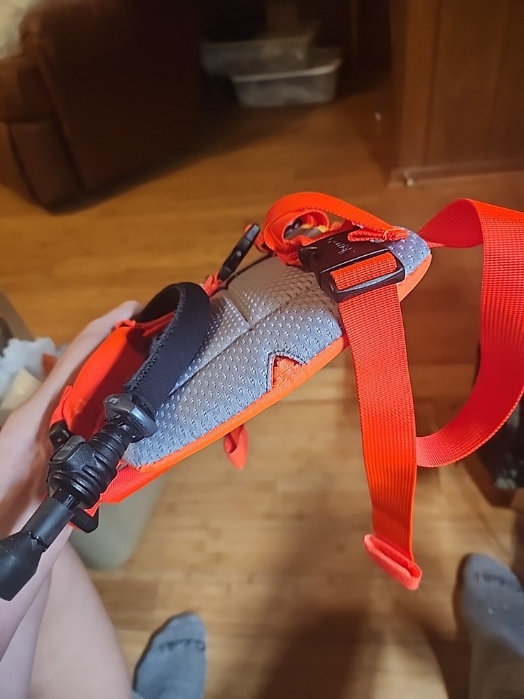 CAMELBAK Hi-Viz Orange Reflective 2 Liter Hydration Backpack Gear EUC