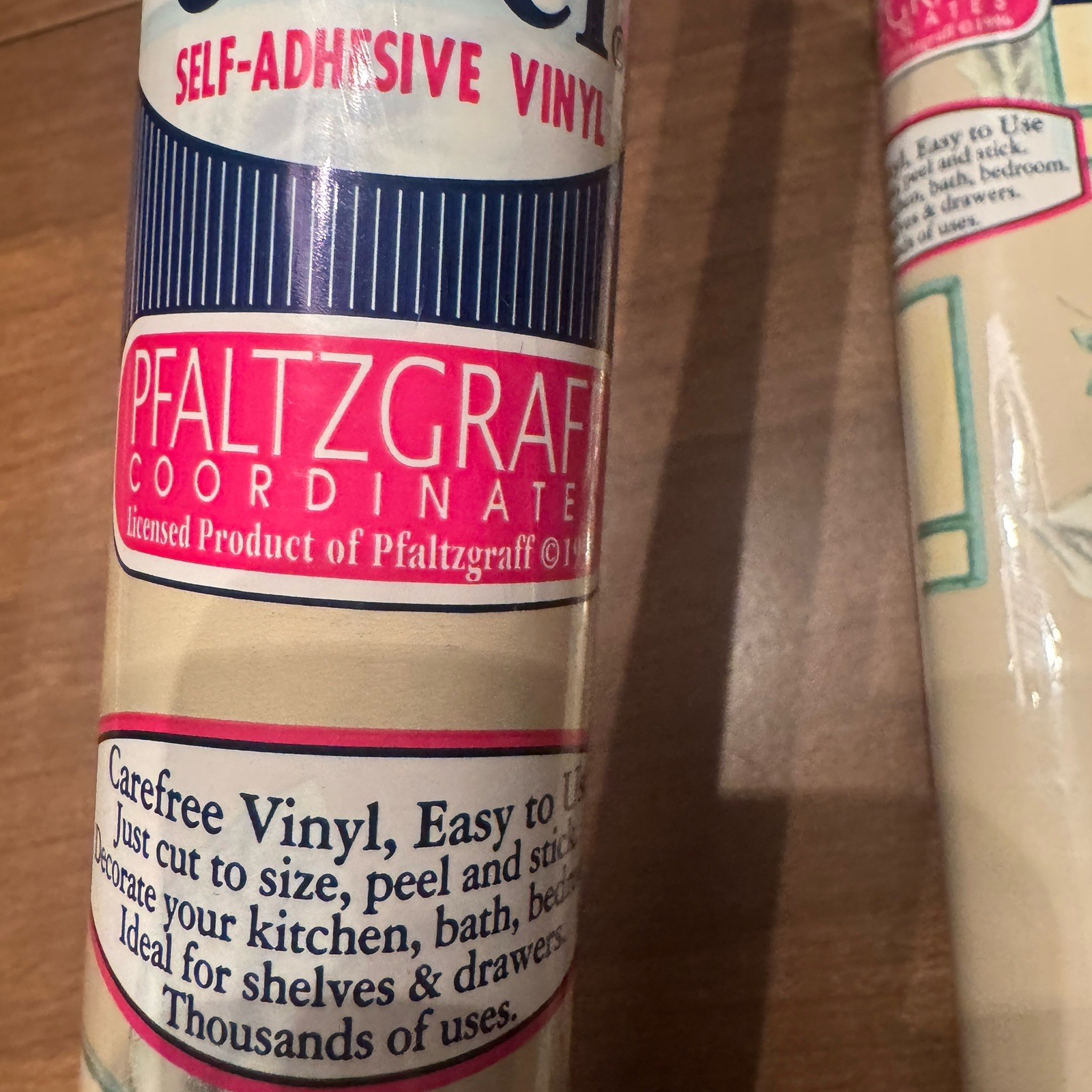 Pfaltzgraff Coordinates HERB GARDEN Magic Cover 2 Rolls shelf liner Vtg 1996