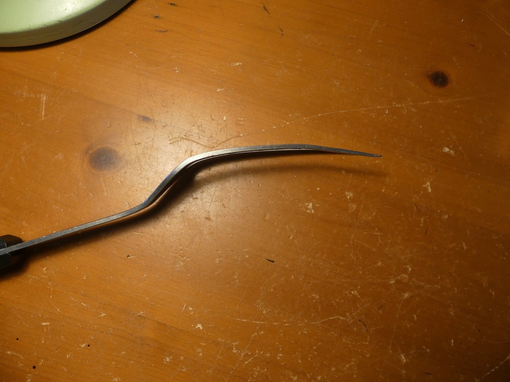 Vintage Flint Meat Fork Stainless Riveted Handle