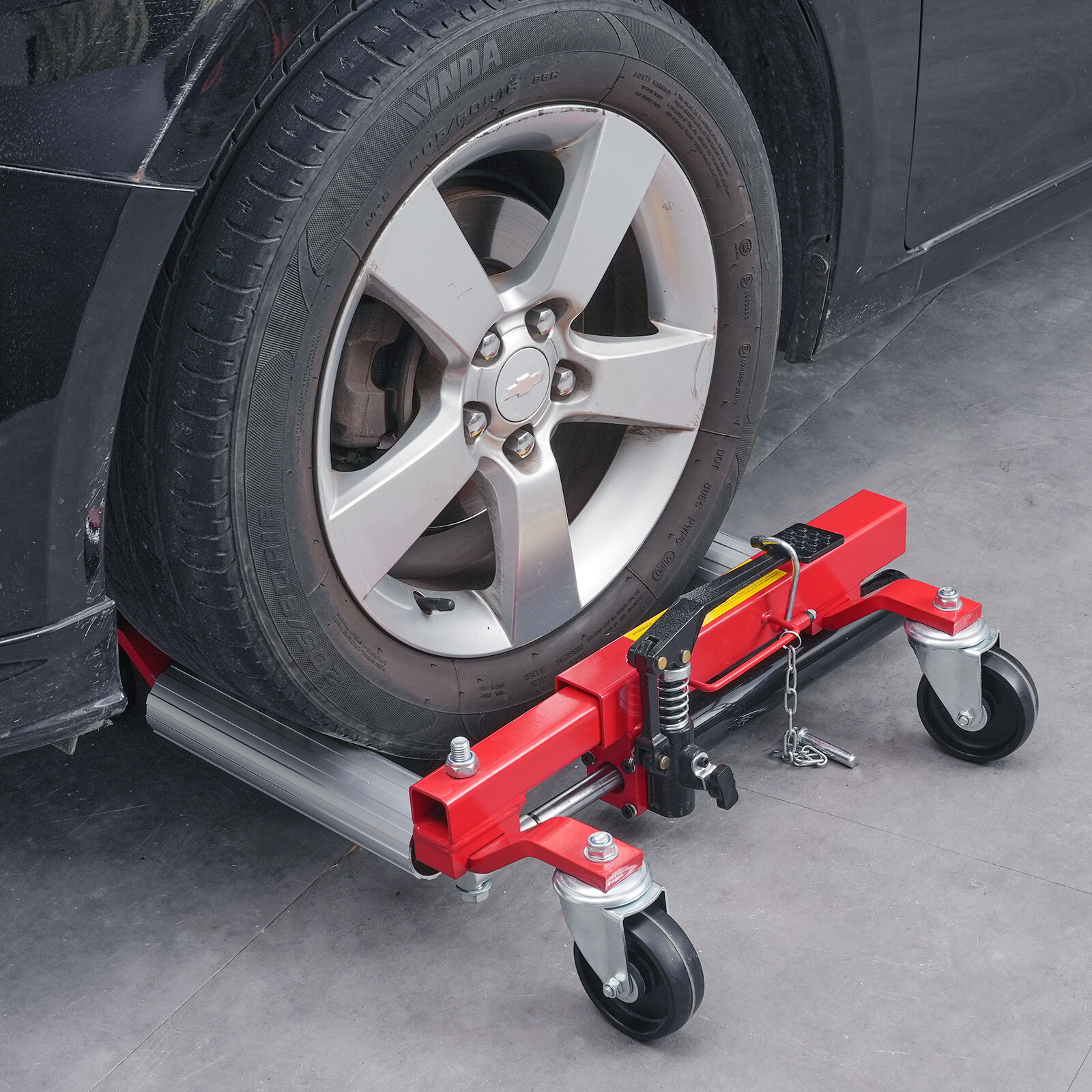 VEVOR Hydraulic Wheel Dolly Heavy Duty Positioning Tire Jack Car Lifter 1500 Lbs