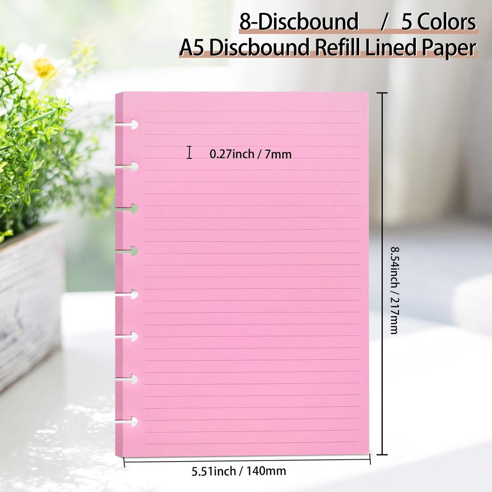 8-Disc Binding Inserts for TUL Disc Binding Liner, disc bound planner supplie...