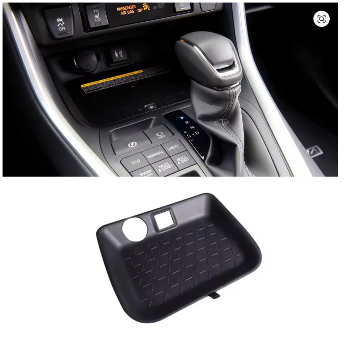 For Toyota RAV4 2019-24 Central Console Organizer Pad Storage Box Protector Mat