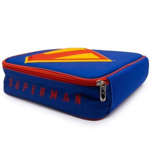 ~ DC Comics ~ Superman Shield Lunchbag ~ Superman Lunch Box ~