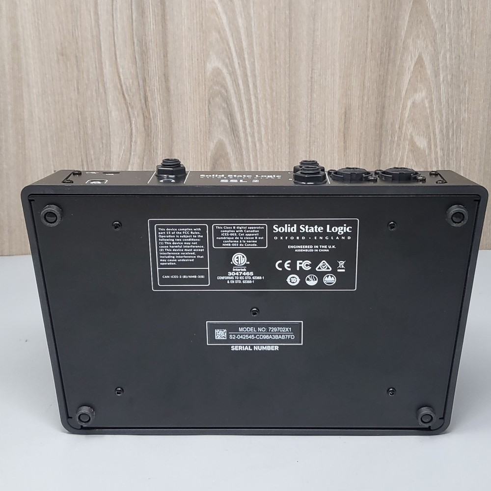 Solid State Logic SSL 2 USB Audio Interface 2-Channel w/ 4K Mode