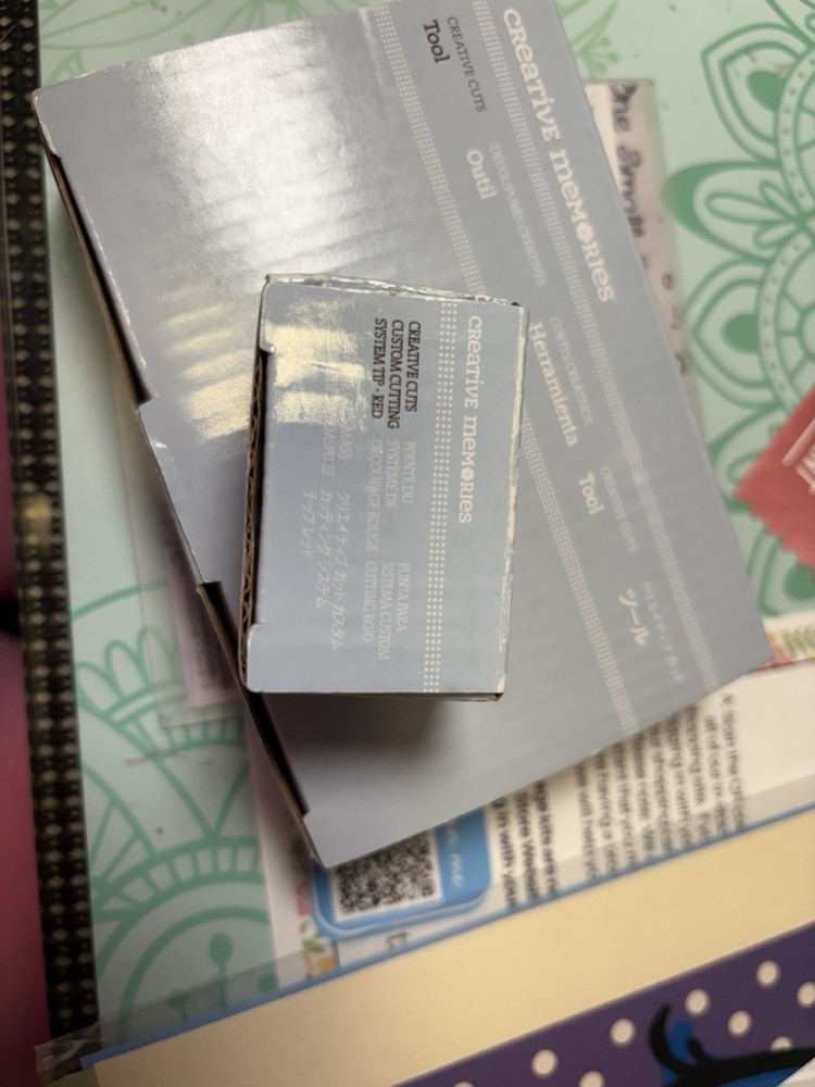 Creative Memories Creative Cuts Tool And Red Blade