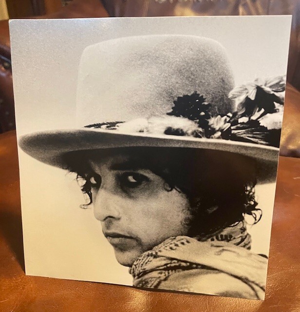 Bob Dylan - Singer, Song Writer, Musician Tabletop Display Standee 8" X 8 1/2""