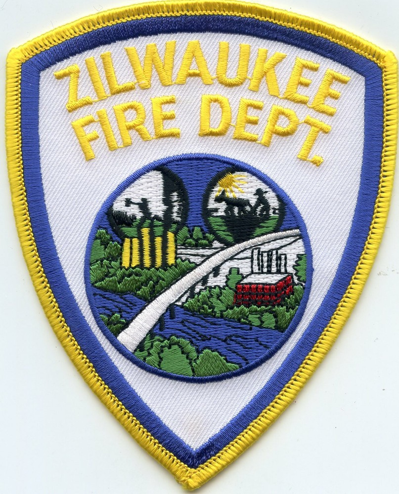 ZILWAUKEE MICHIGAN MI FIRE PATCH