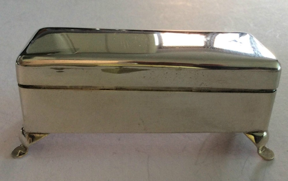 👍 19TH CENTURY CHINA CHINESE WANG HING EXPORT SILVER BOX