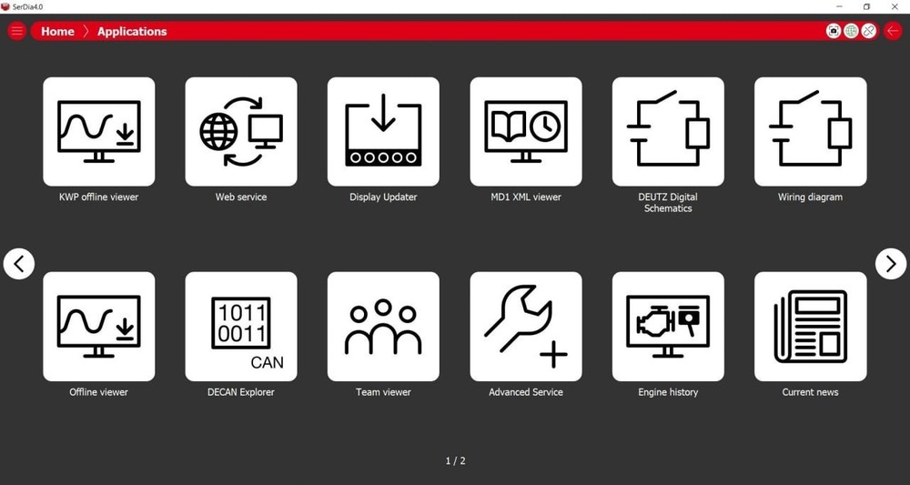For Deutz 4.0 decom+USB Dongle Heavy Duty Engine Communicator Diagnostic Tool