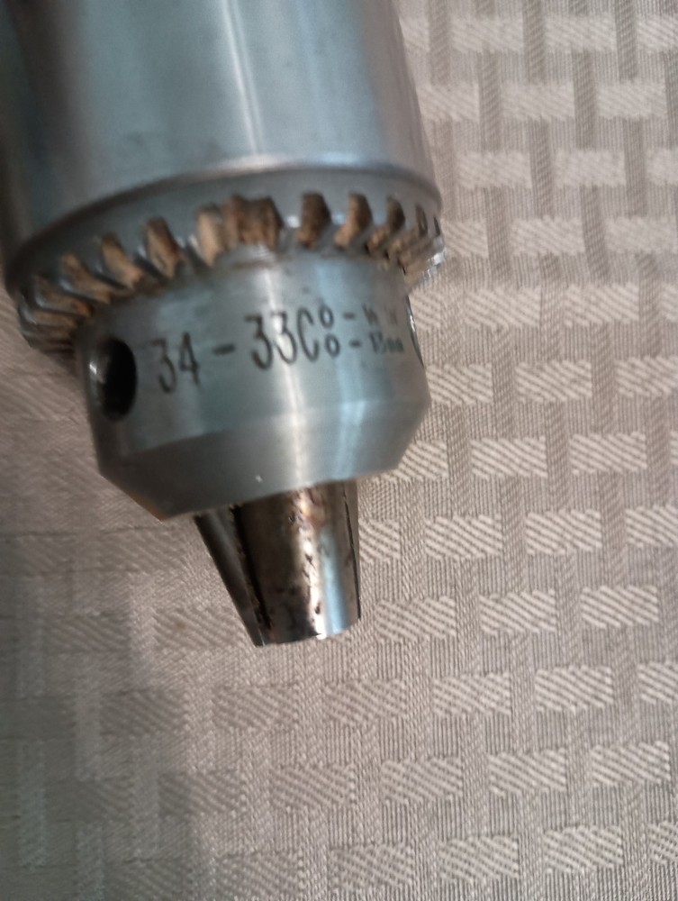 Jacobs Drill Chuck 34-33C USED Missing Collar