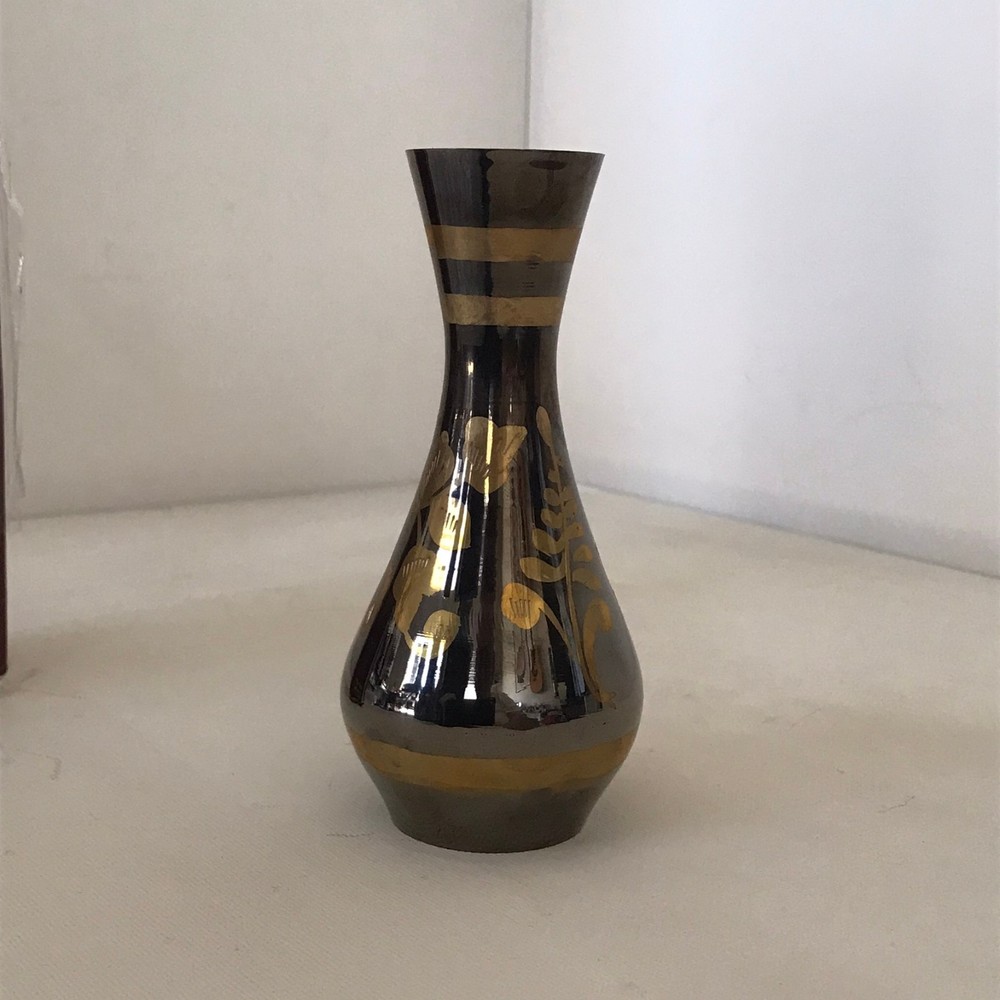 Beautiful Little Brass Vase from India