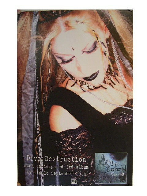 Diva Destruction Poster Debra Fogarty Run Cold