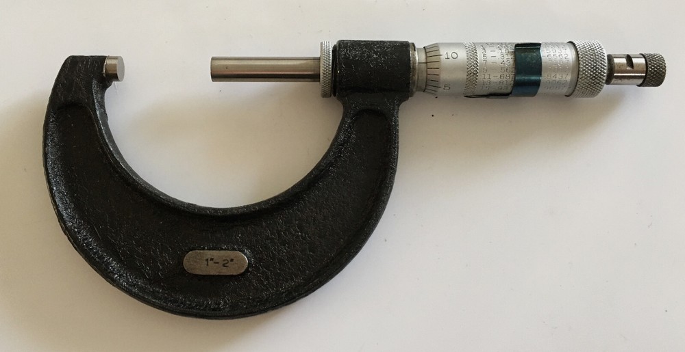 Vintage Boxed, ‘Moore & Wright’ Micrometer No. 966