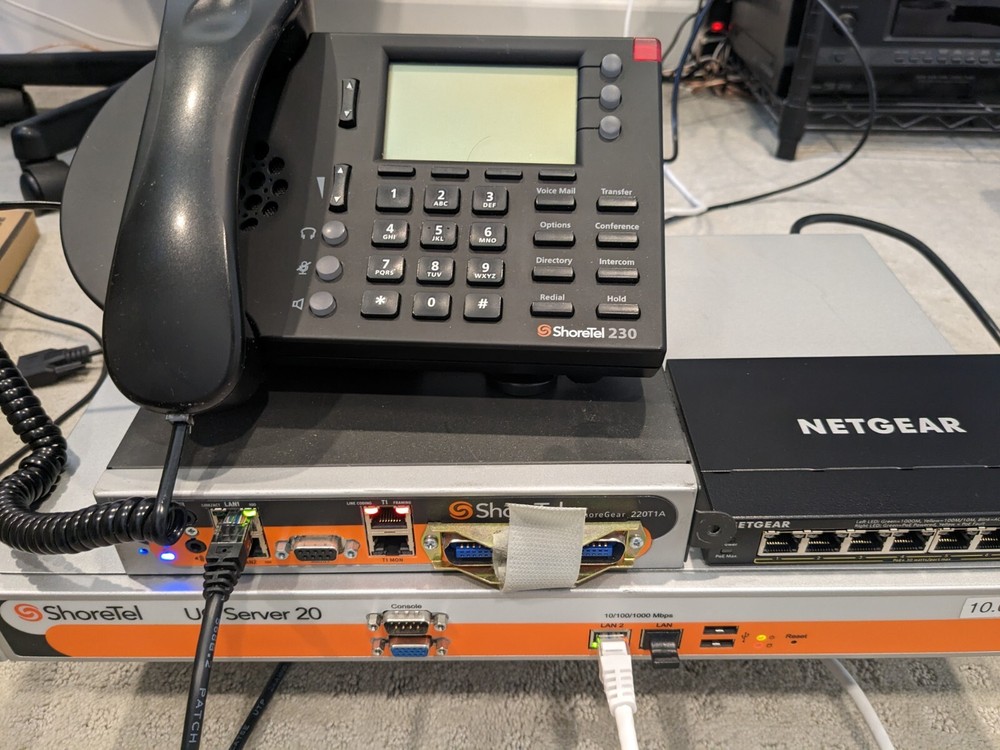 Mitel ShoreTel UC Server 20 PBX complete phone system