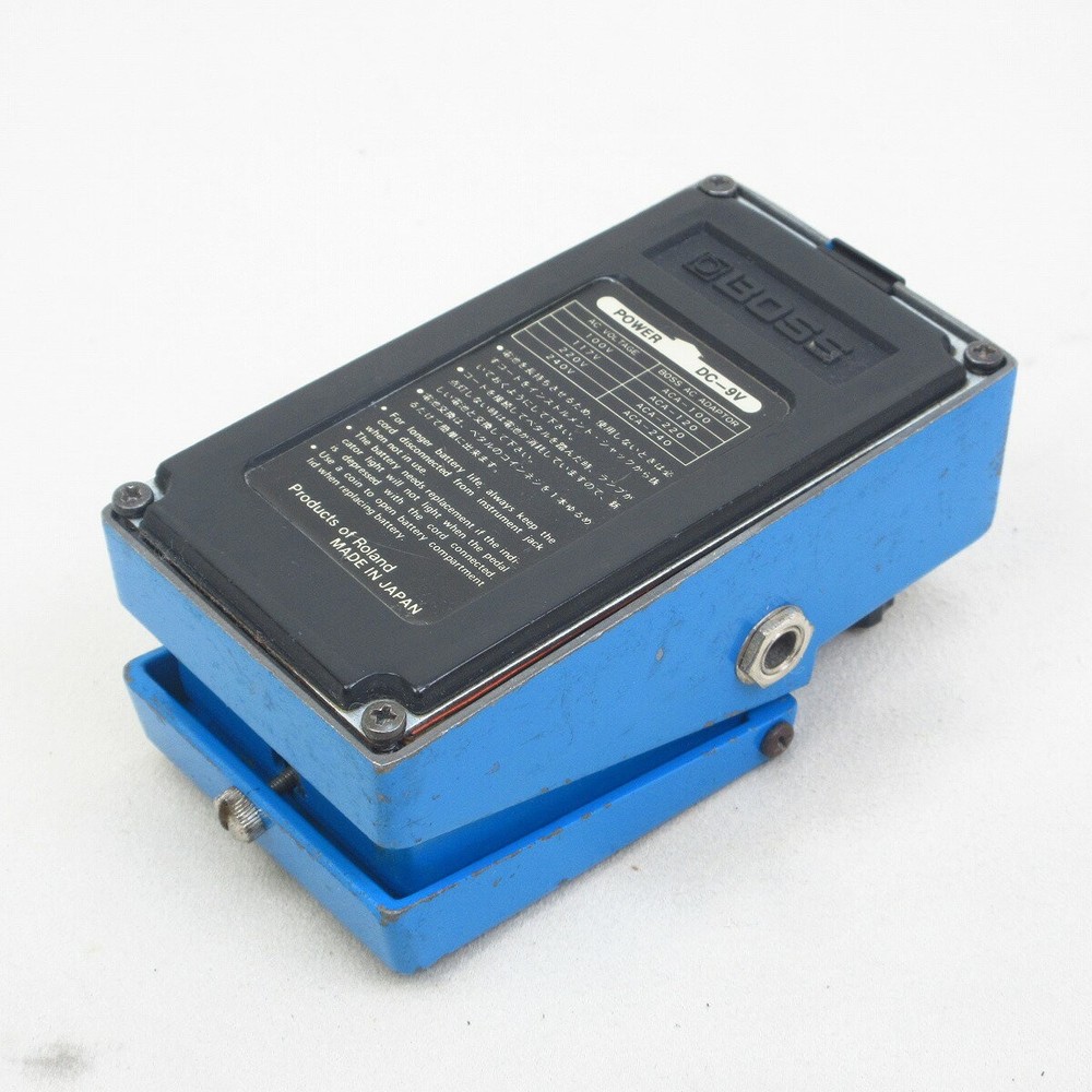 BOSS CS-1 Compression Sustainer Transparent Switch used from japan