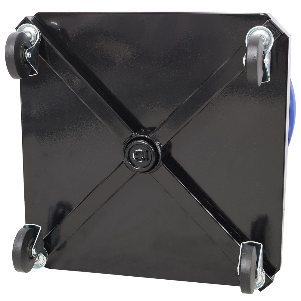 250LBs Rolling Pneumatic Creeper Garage Adjustable Stool Tool Tray Storage USA