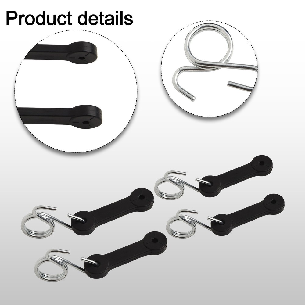 Latch Strap Hook Hook Lawn Mower Riding Strap Hook 4PCS For Crafts Mower