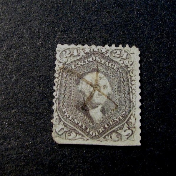 US Stamp Scott# 78 Washington 1862 L207