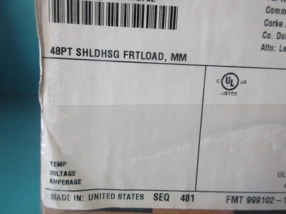 NEW COMMSCOPE 1933308-1 SL SERIES PATCH PANEL MULTIMEDIA 48-PORT FLAT FRONT