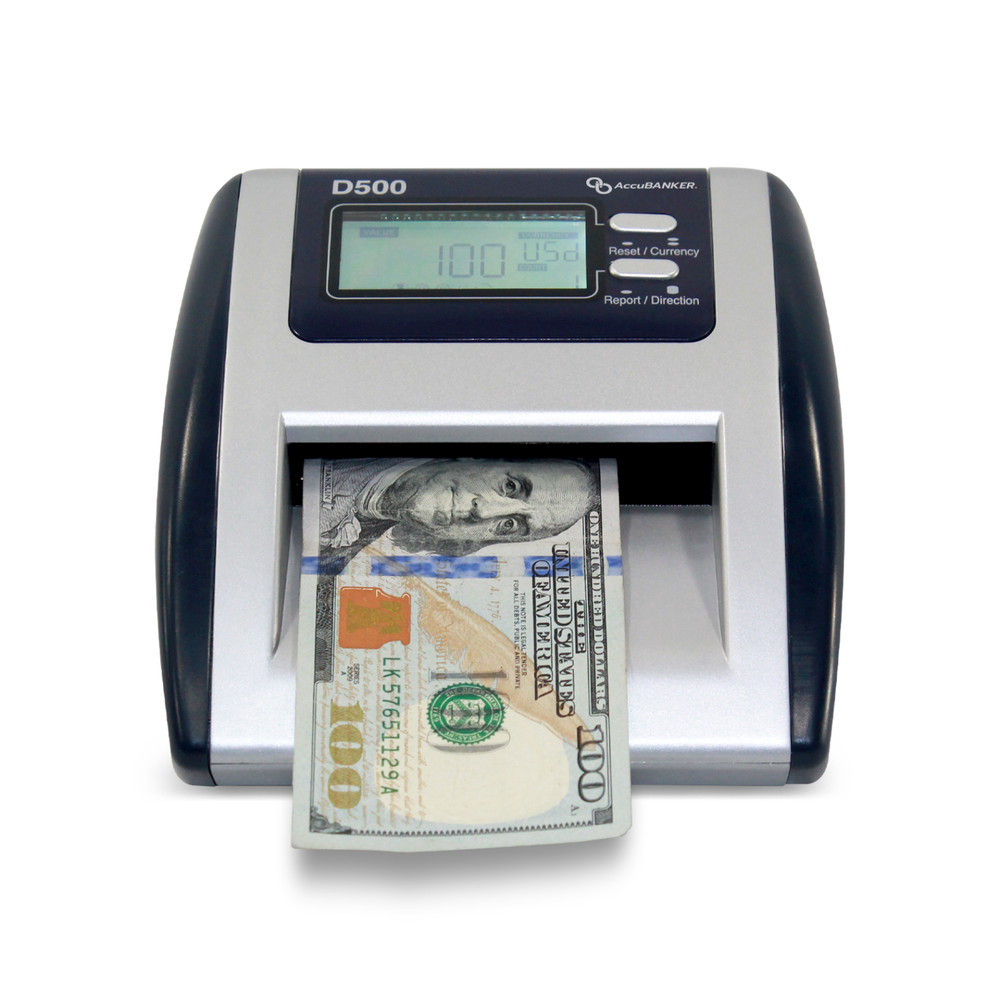 AccuBANKER D500 Counterfeit Bill & Value Detector