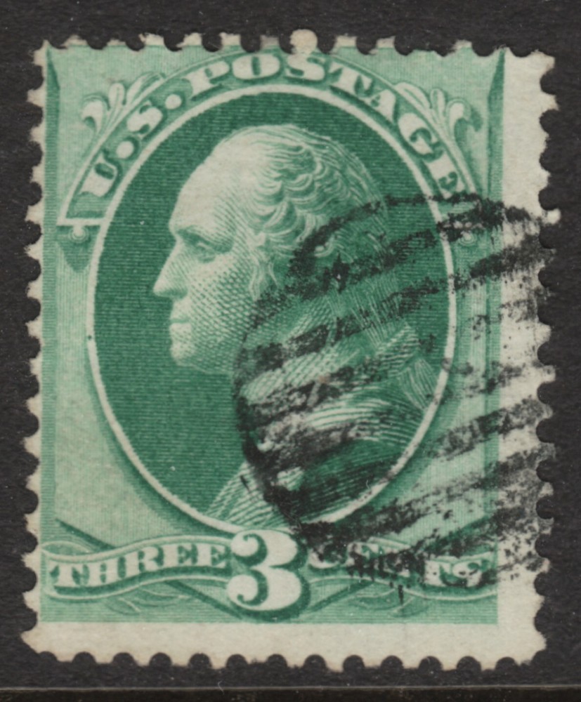 Scott #147 1870-71 Fancy Cancel     MSP07-36