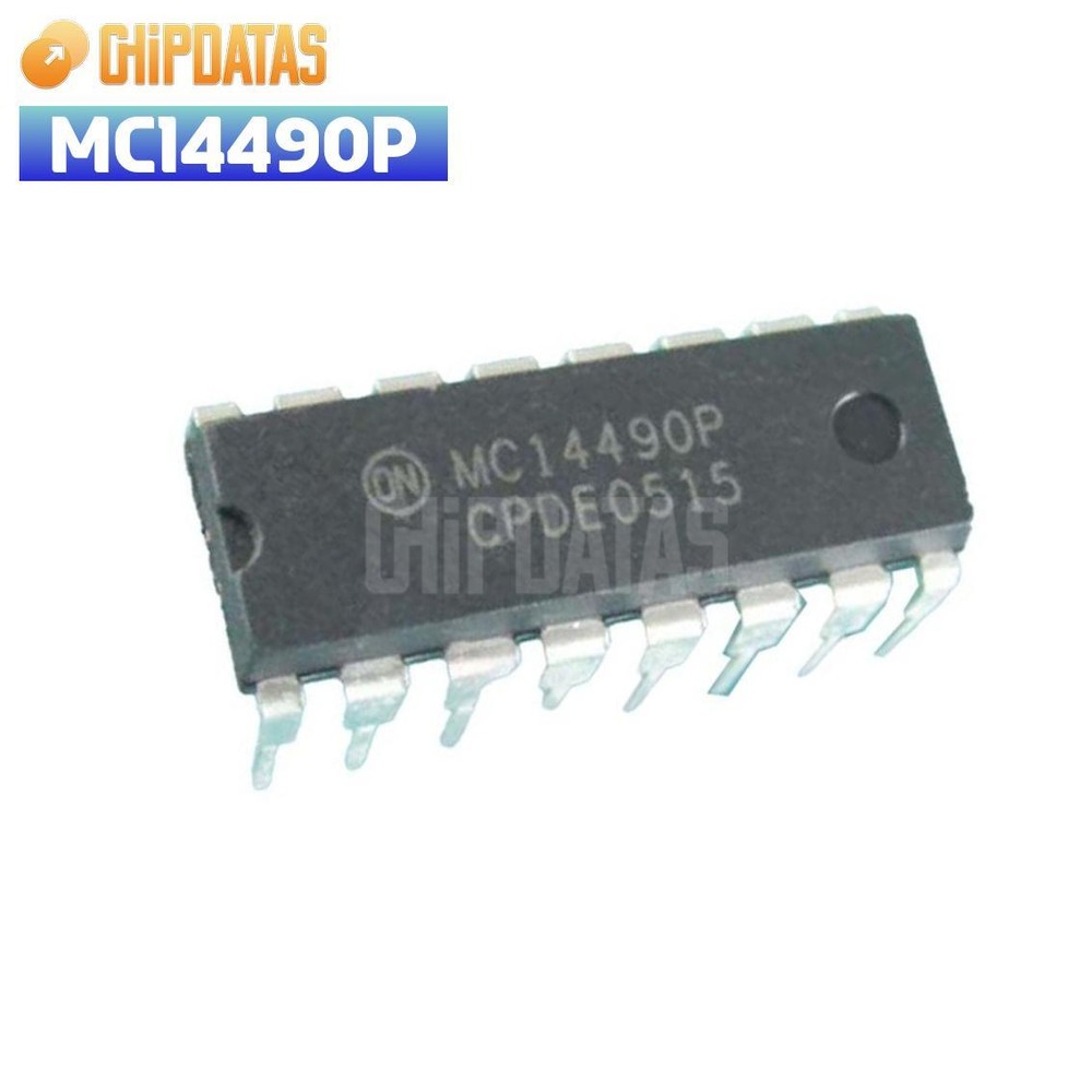 6PCS New ON MC14490P DIP-16 IC
