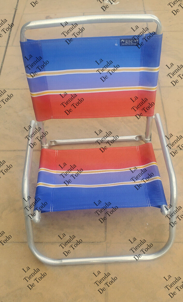 Vintage Camping FOLDING ALUMINUM FRAM BEACH CHAIR