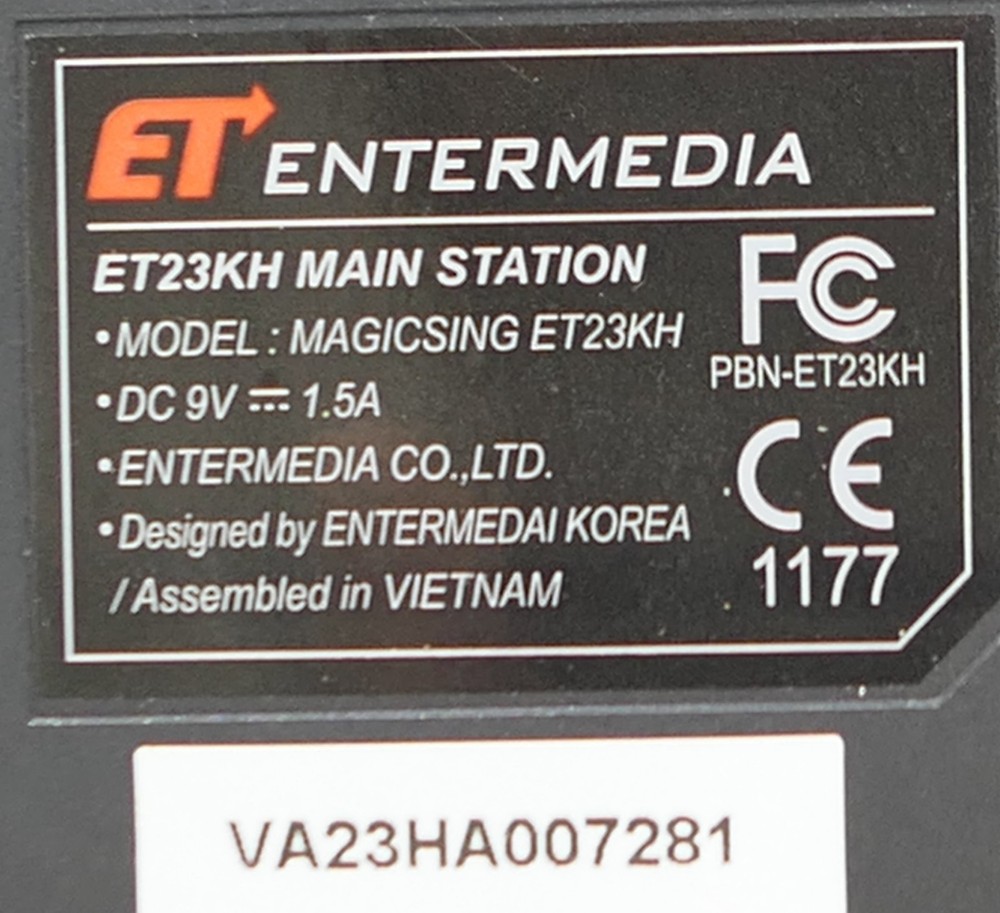 Magic Sing ET28KH Portable Wireless Karaoke System | 2 Mics Remote 1 Chip + More