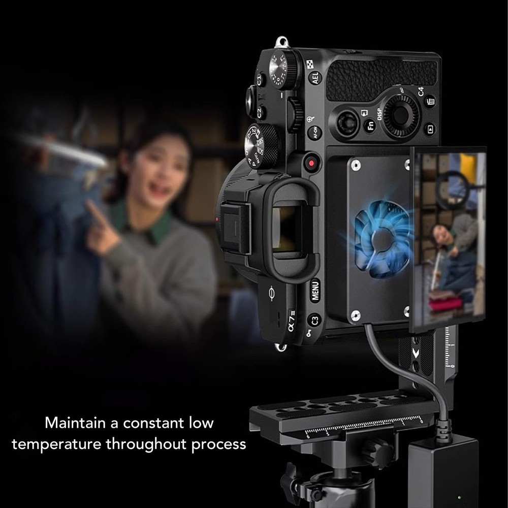 Camera Cooling Fan Live Streaming Video Recording