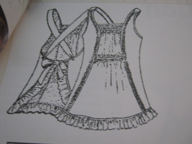 15" Doll Apron Pattern / 1880's Archived Pattern by Helen Berry