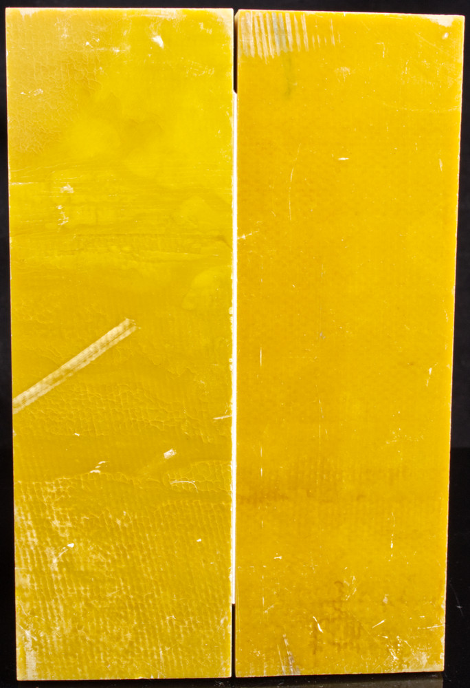 Yellow Soviet Glass Composite Scales