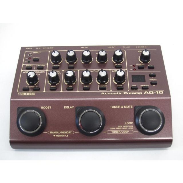BOSS AD-10 Acoustic Preamp