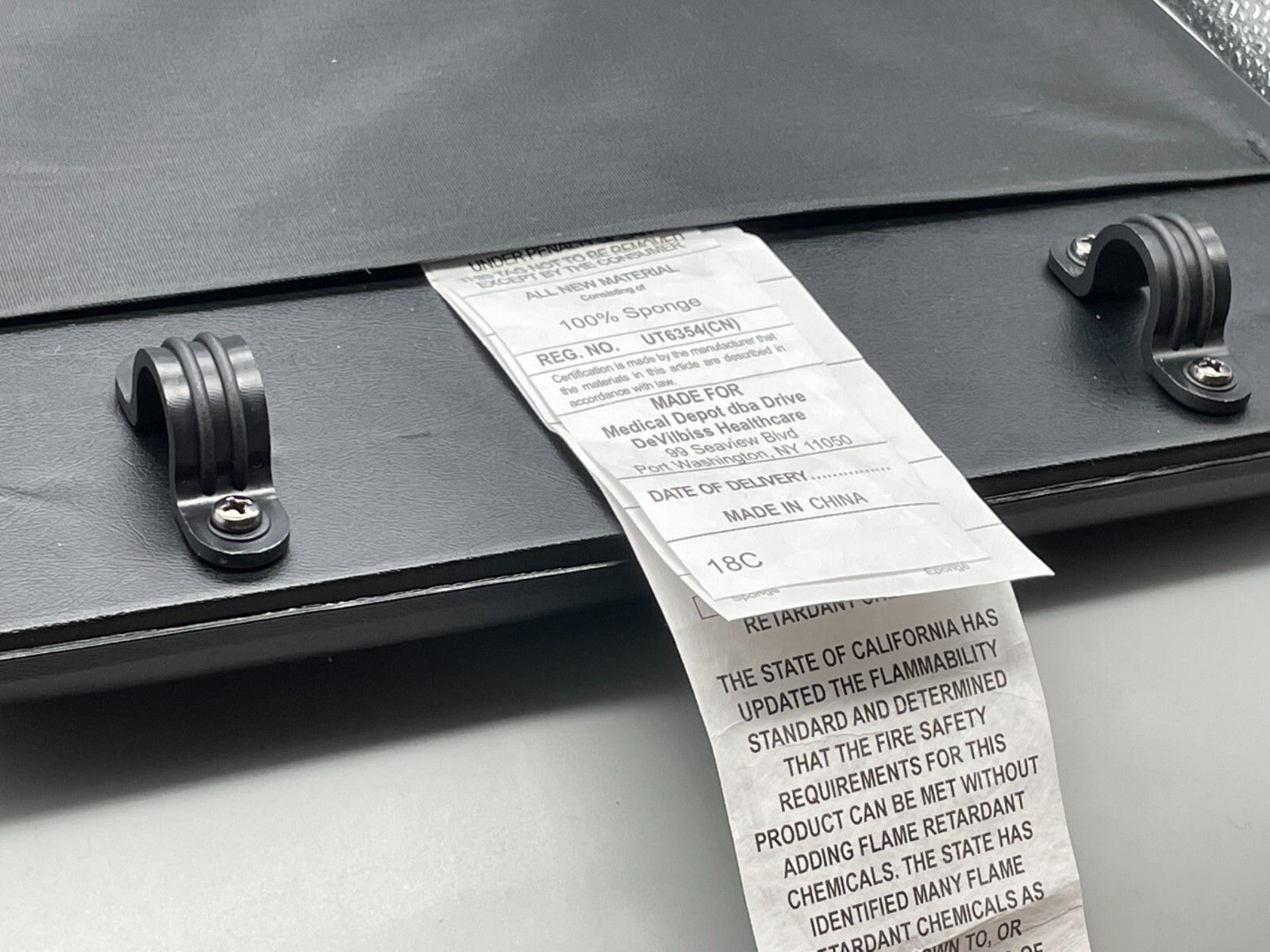 Seat Brackets. 2 Pack. Parts For The Rollator Walker Drive R726 or R728, NEW.