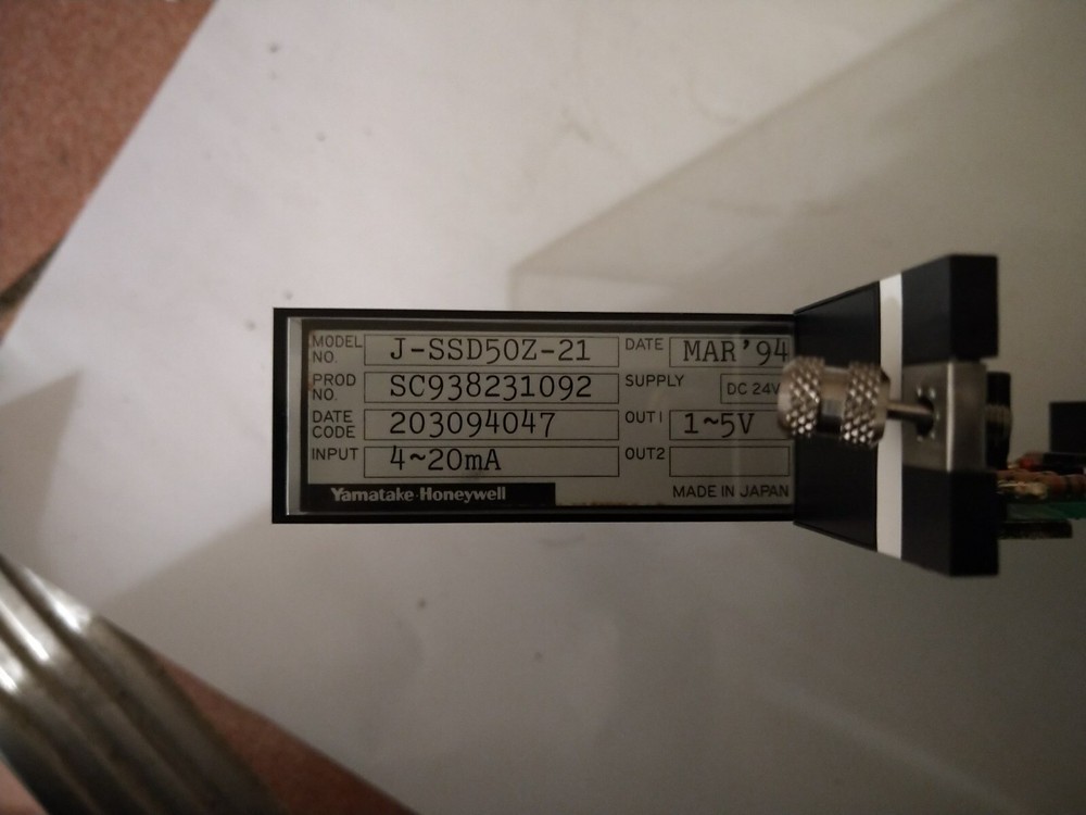 YAMATAKE-HONEYWELL DCS analog input module J-SSD50Z-21