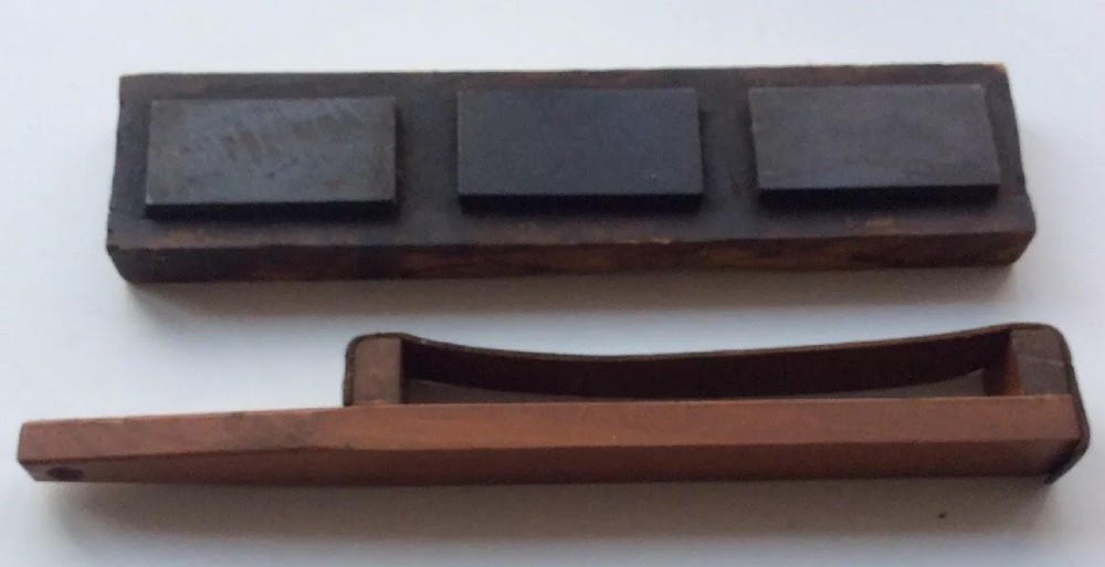 vintage razor blade sharpener Stone Belt