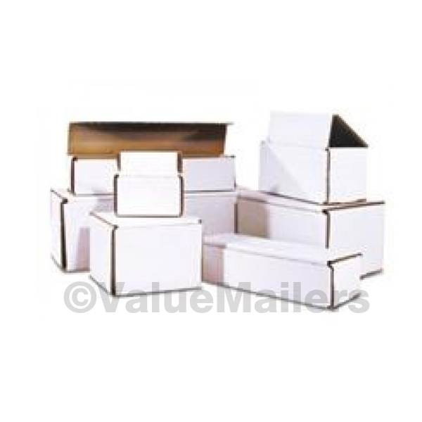 50 -  7x2x2 White Corrugated Shipping Mailer Packing Box Boxes
