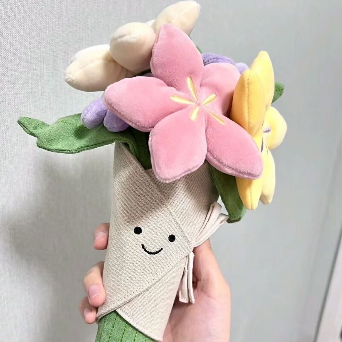 Jellycat Bouquet Flowers Toy Girls Birthday Wedding Gifts Doll Toy NWT