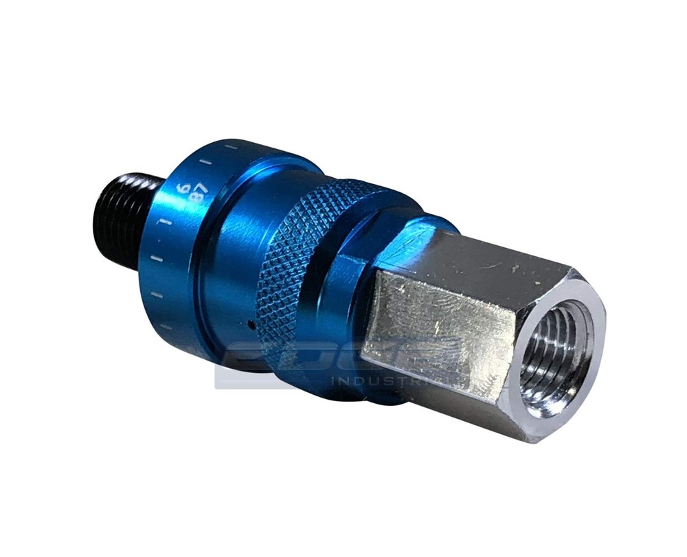 Adjustable in-LINE Pressure Regulator for Pneumatic Tools 1/4" NPT Connects D...