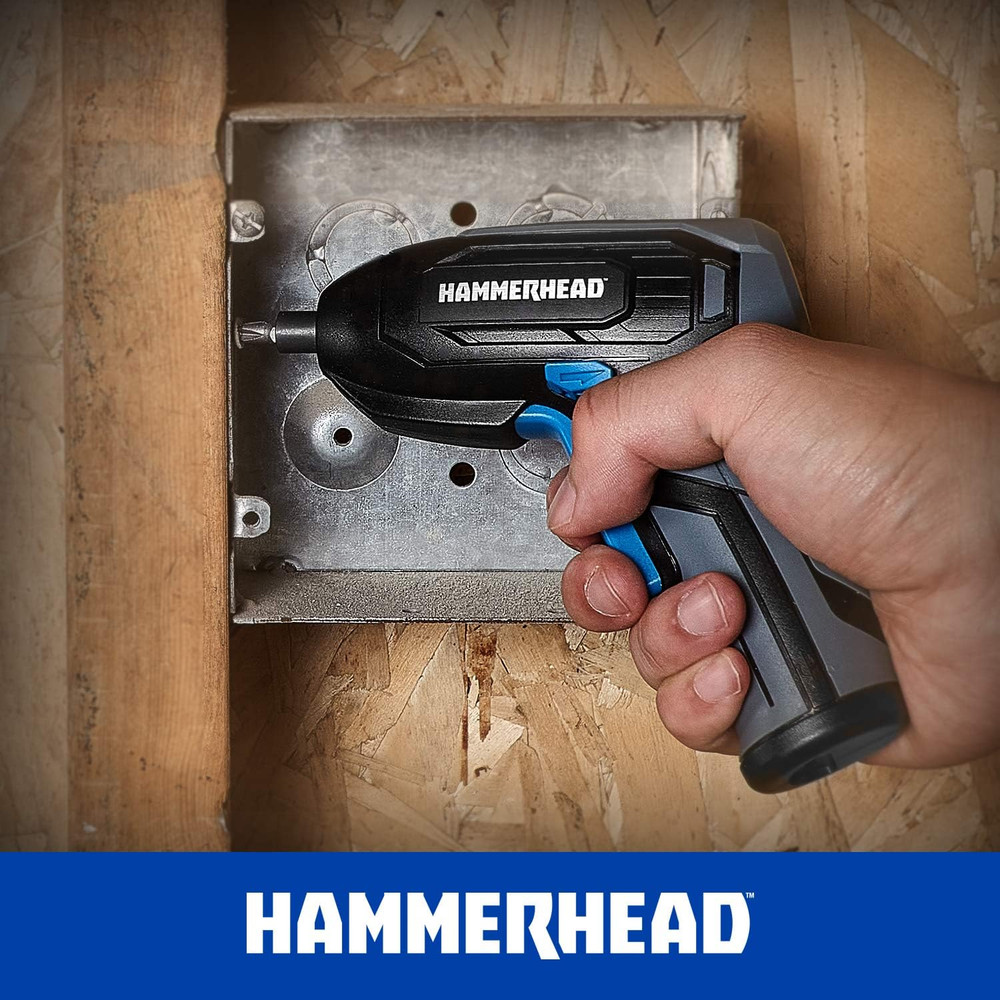 Rechargeable 4V Cordless Screwdriver with 9Pcs Bit – HCSD040