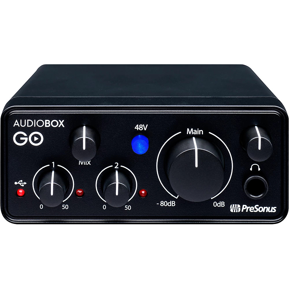 PreSonus AudioBox GO Creator Recording Bundle