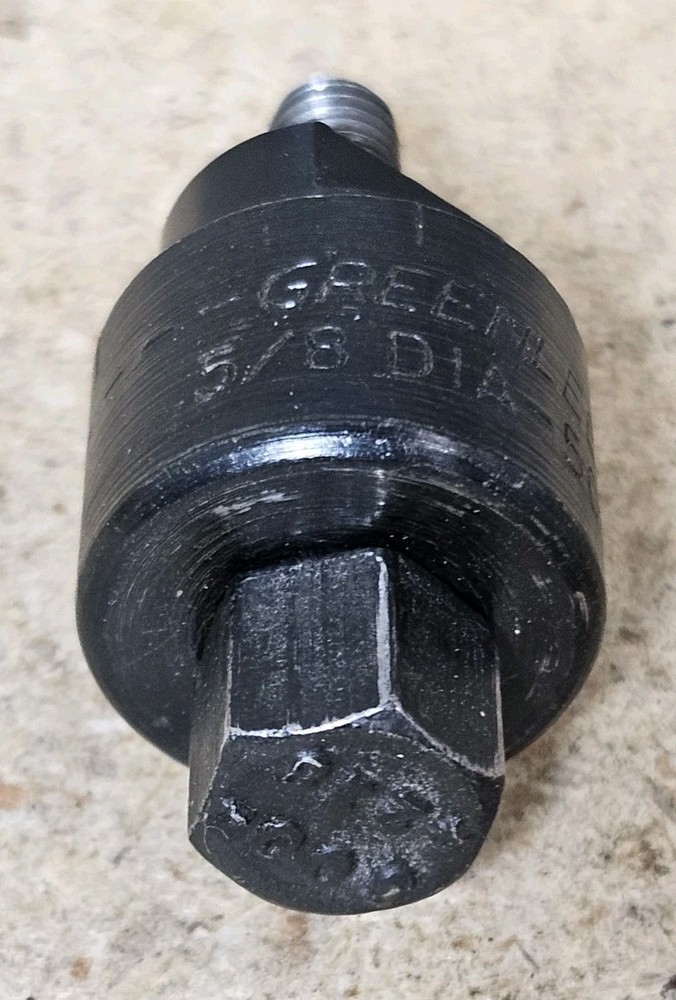 Greenlee No. 730 5/8" - punch - knockout - Made in U.S.A.
