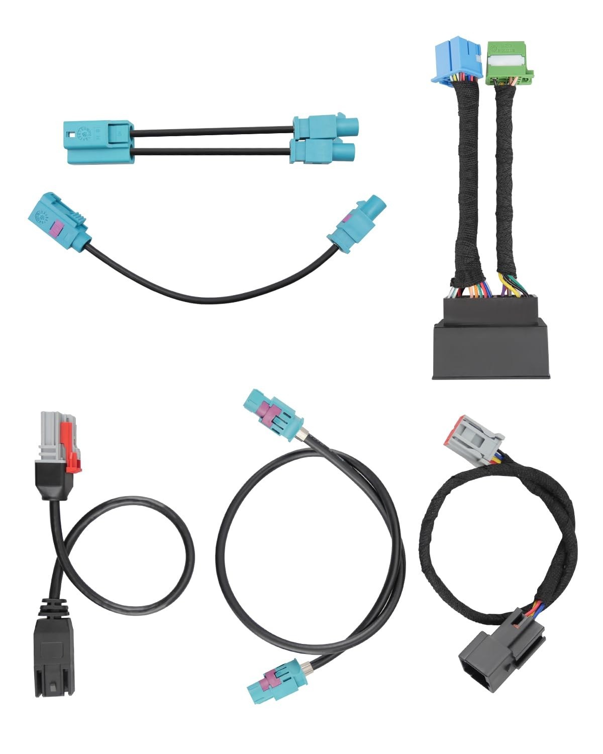 US 19-24 RAM 5”OR 8.4" RADIO TO 12" UCONNECT 5 RADIO UPGRADE WIRING HARNESS