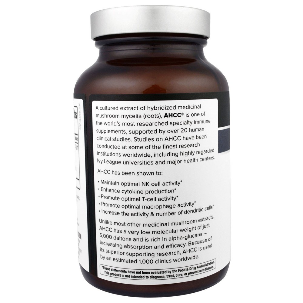 Kinoko Platinum AHCC, 60 Vegicaps