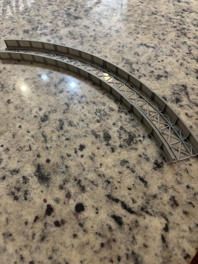 N Scale Girder Bridge 12” On Inside 15 Inch Radius