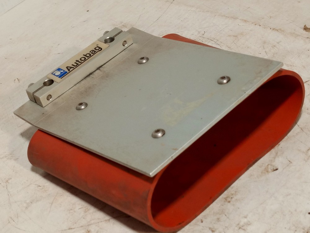Autobag Soft Product Loading Chute/Funnel Attachment, Red Silicone, As Shown