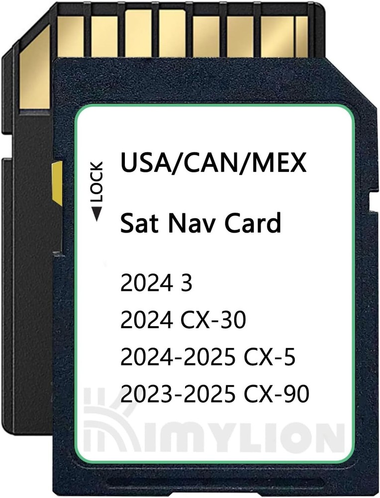 Compatible 2025 Mazda Navigation Card - Easy Installation & Reliable GPS Access