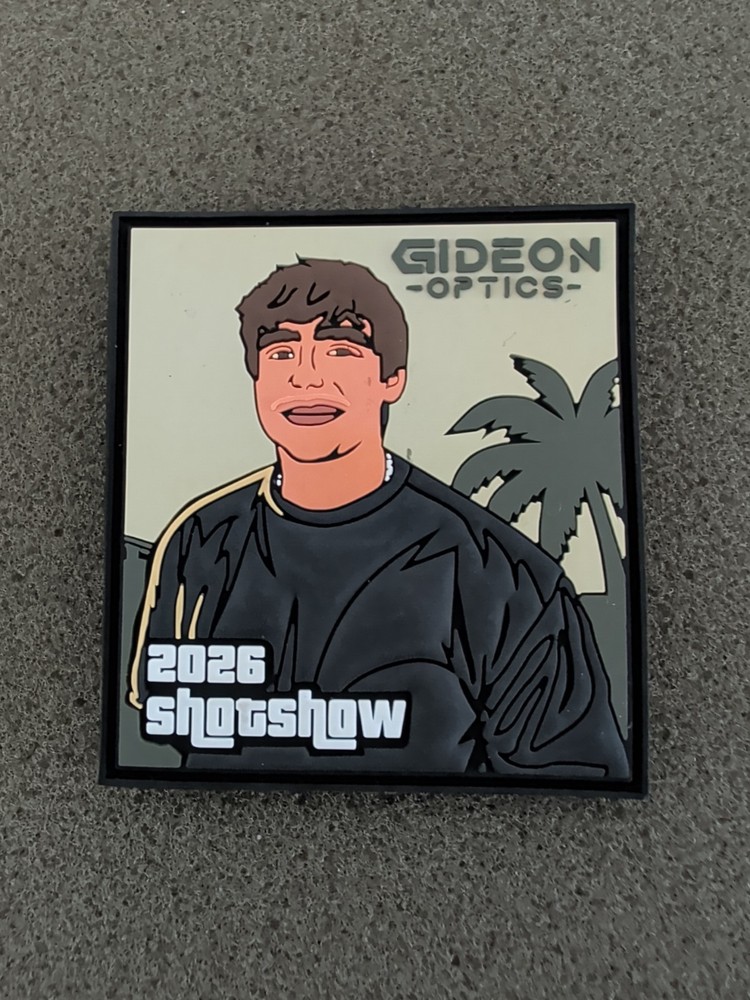 GIDEON OPTICS Shooters Tactical Morale Patch SHOT SHOW 2026