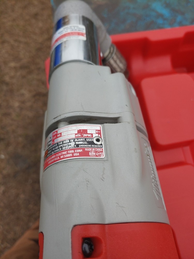 MILWAUKEE 3107, 1/2" Right-Angle Drill Kit